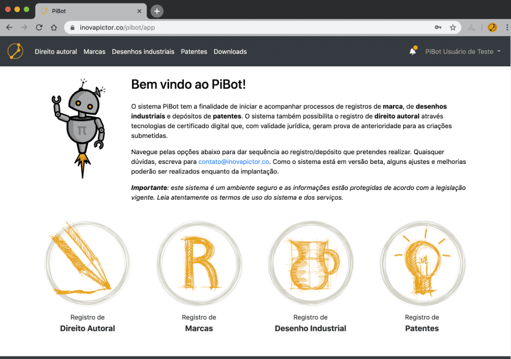 PiBot: simples e eficiente